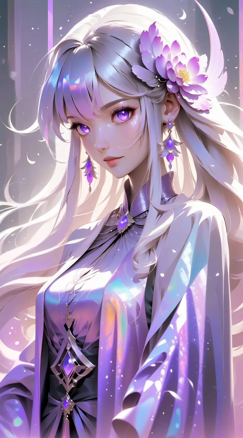 ai character: aura background