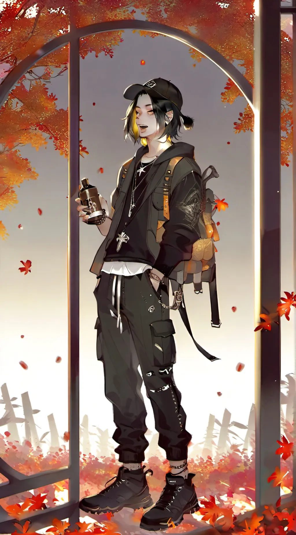 ai character: Kenma Kozume background