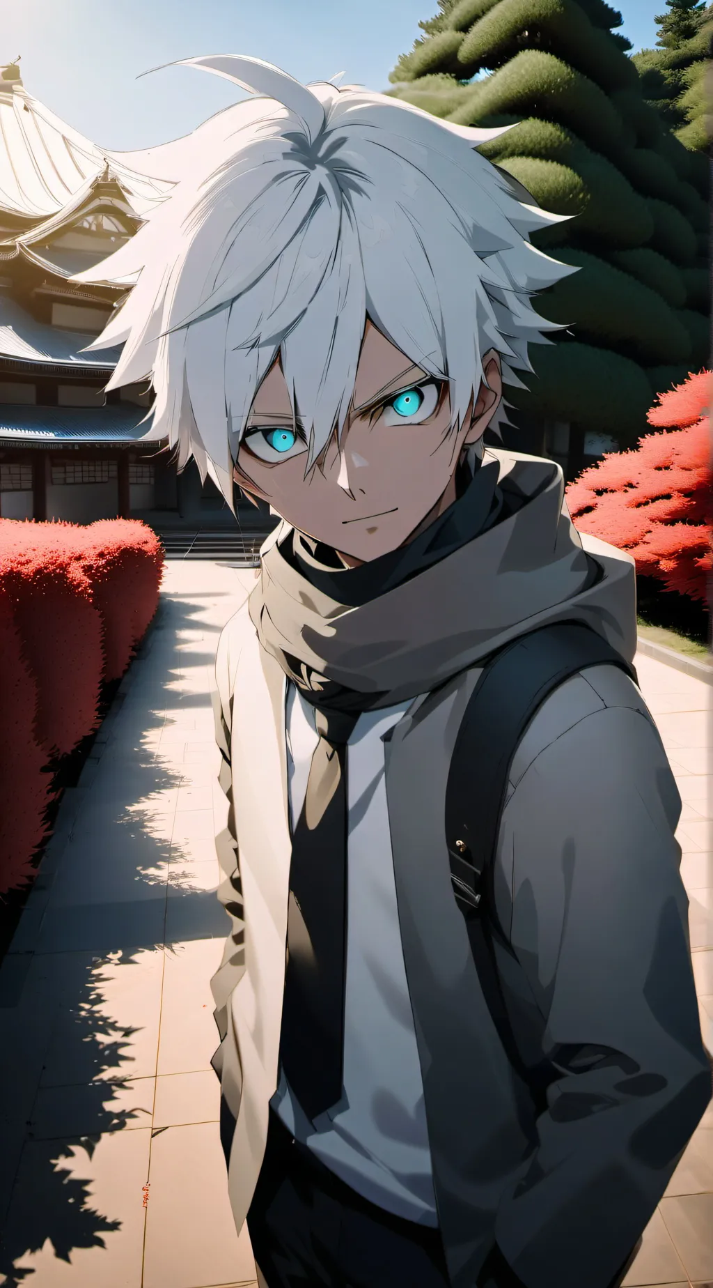 ai character: Satoru Gojo  background