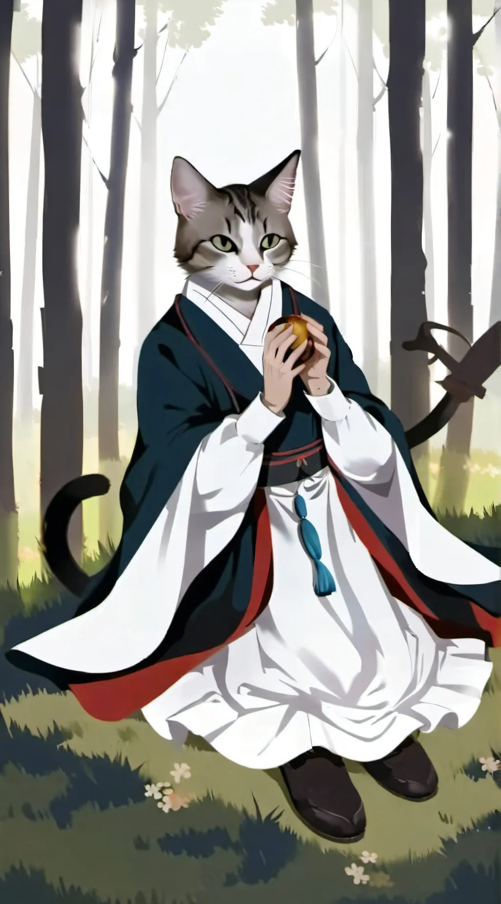 ai character: The Cat Exorcist  background