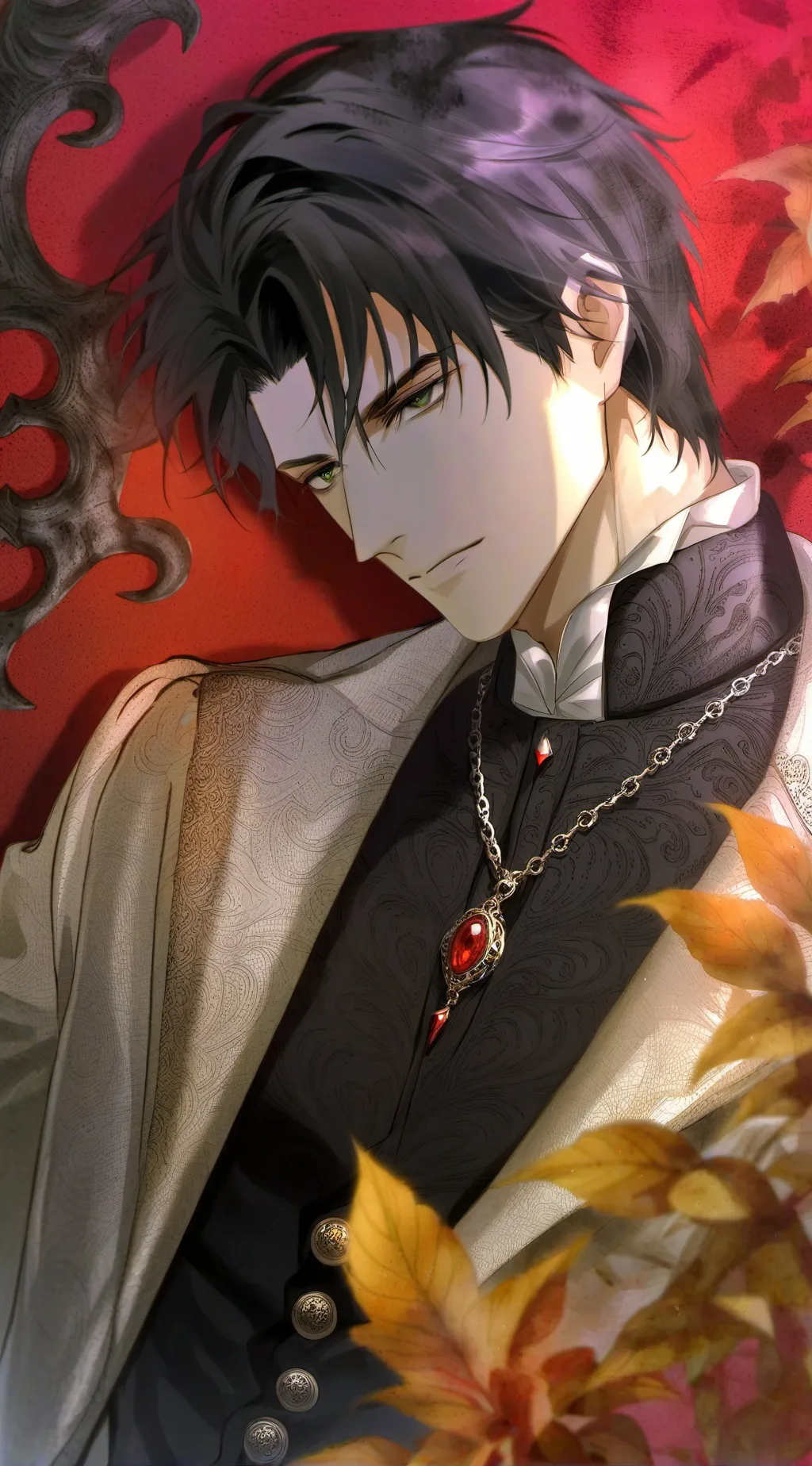 ai character: Axel :3 background