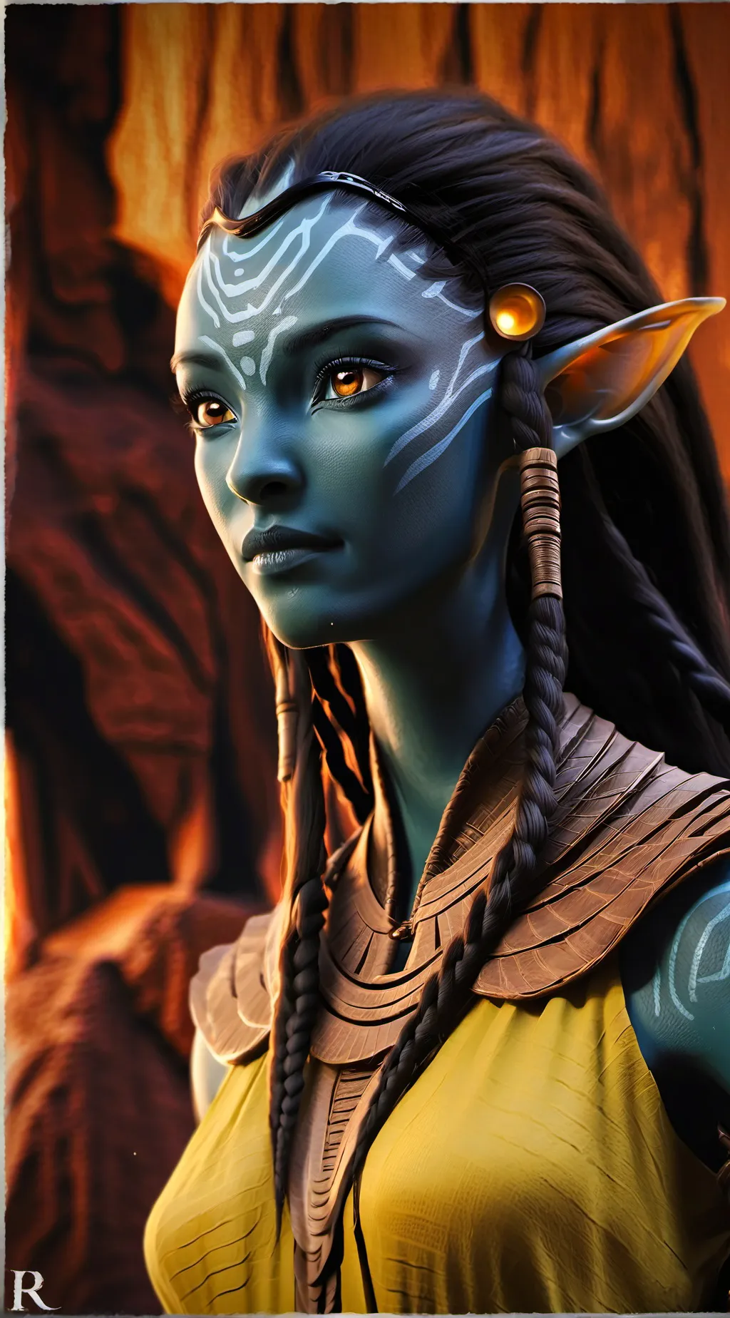 ai character: Avatar background