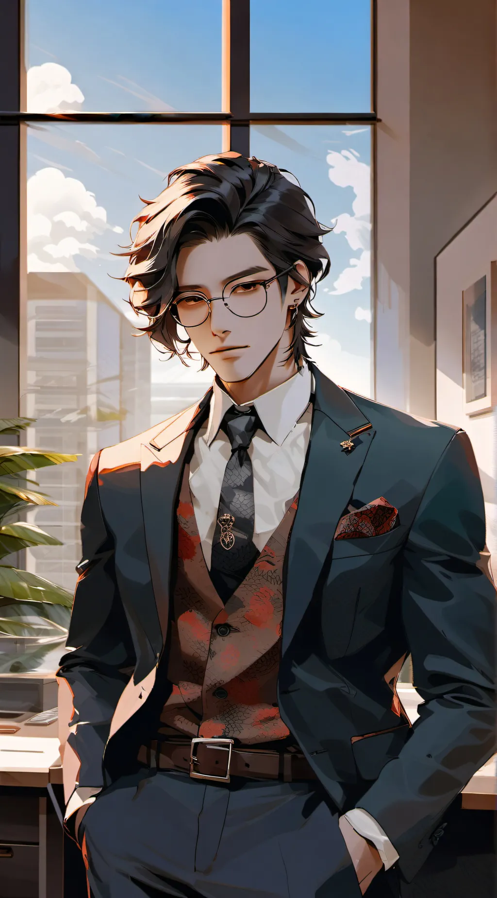ai character: Dr Jason Miller background