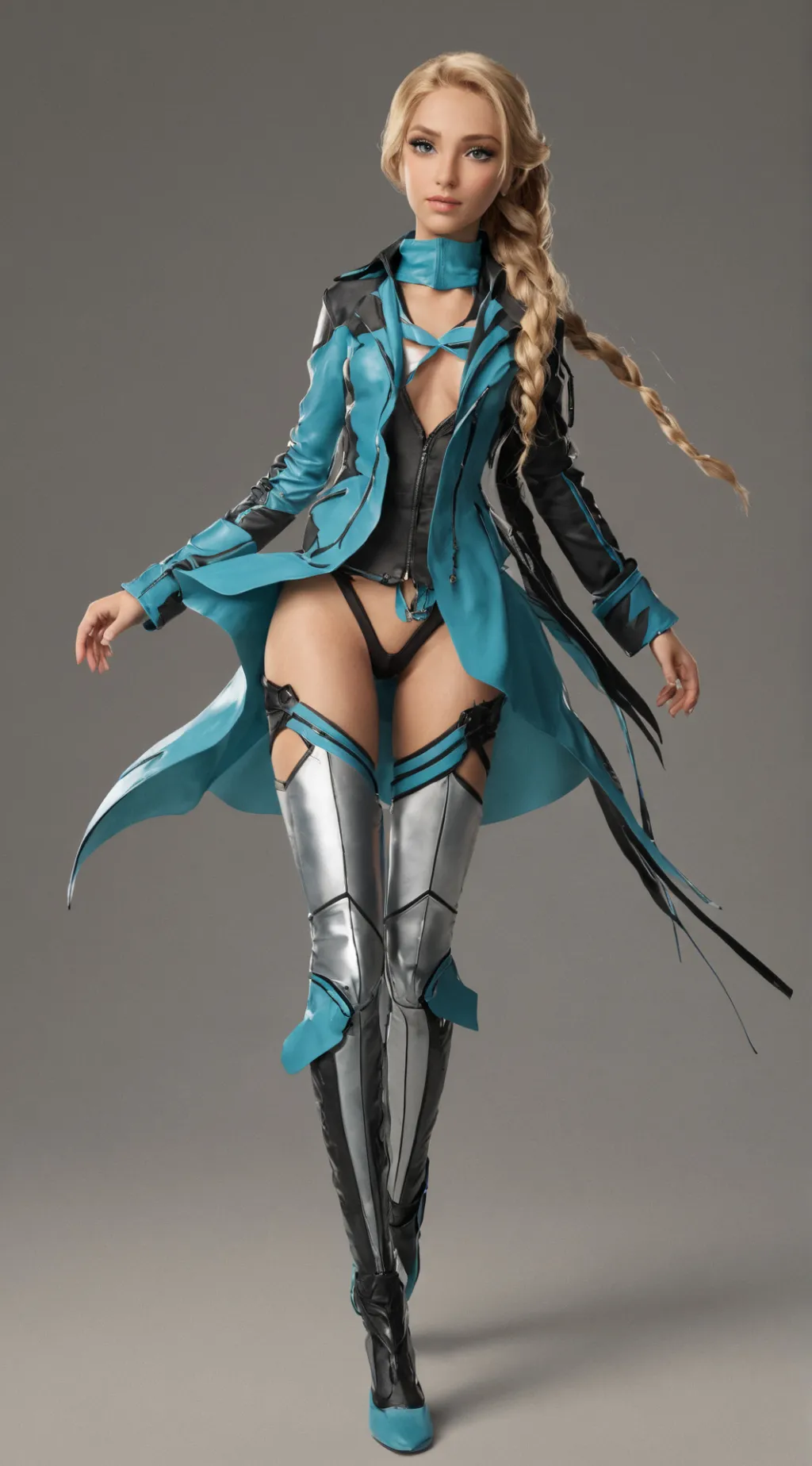 ai character: Singel background