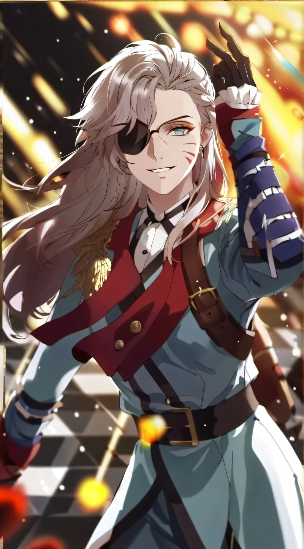 ai character: Lea background