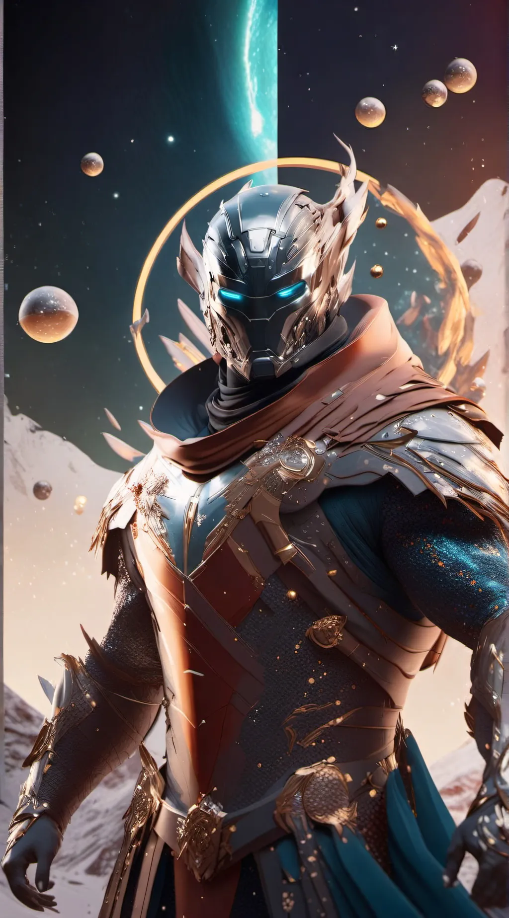 ai character: VOLTRON background