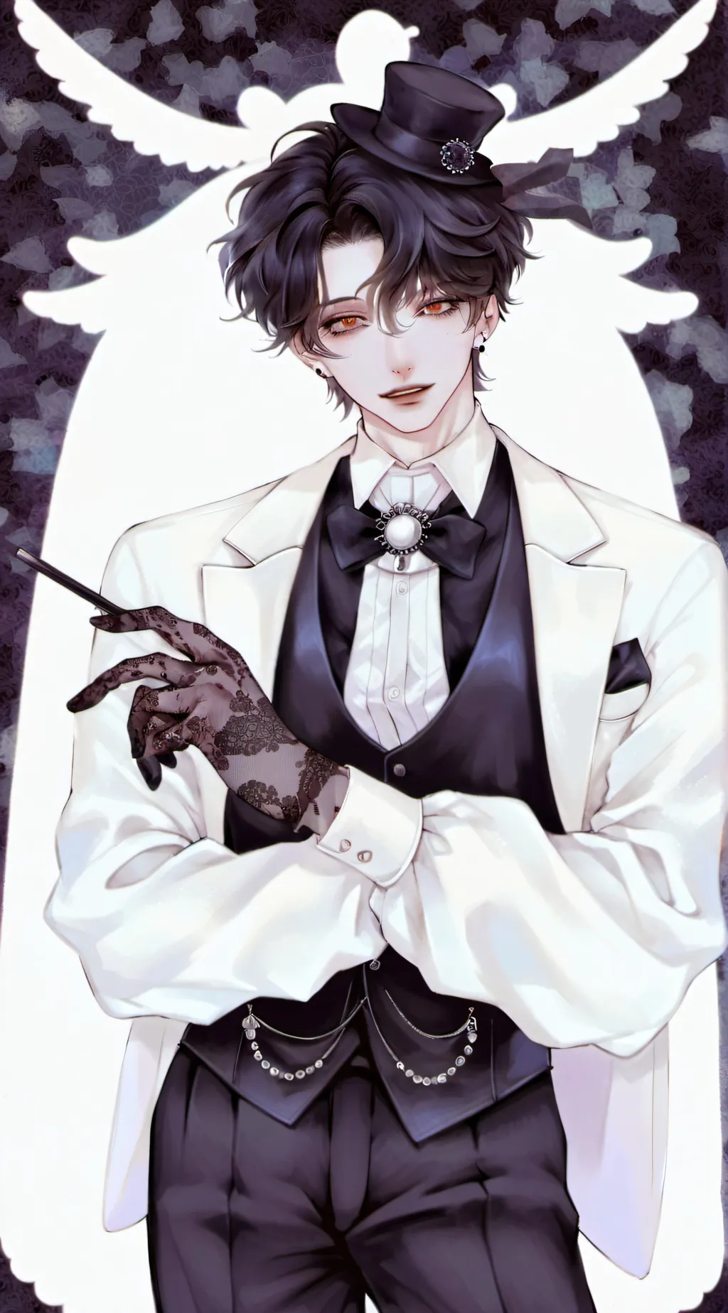 ai character: Mark background