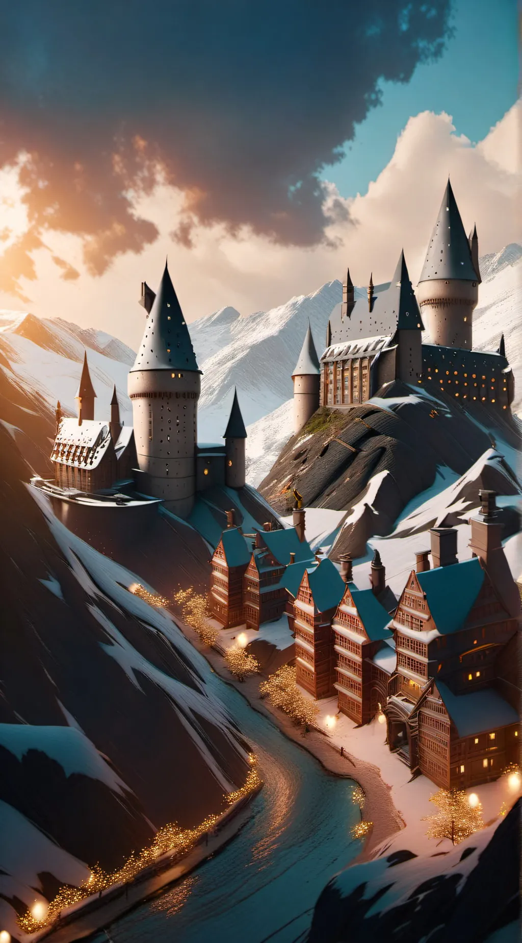 ai character: Hogwarts background