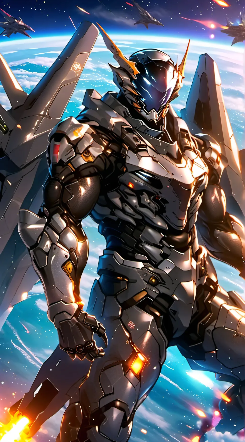 ai character: Steath background