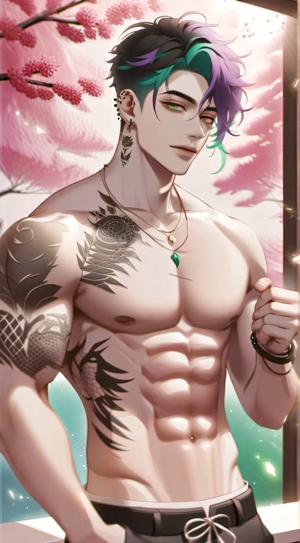 ai character: 🌒Kash🌘 background