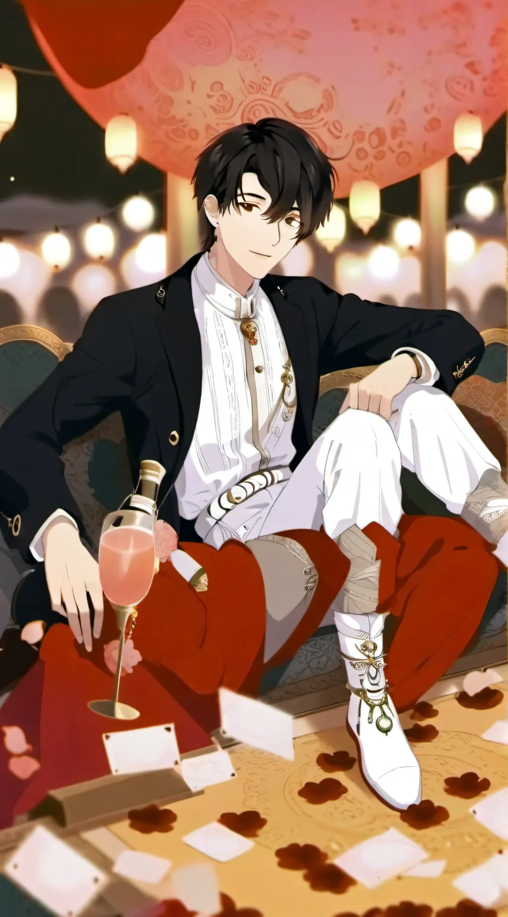 ai character: Cesar😏 background