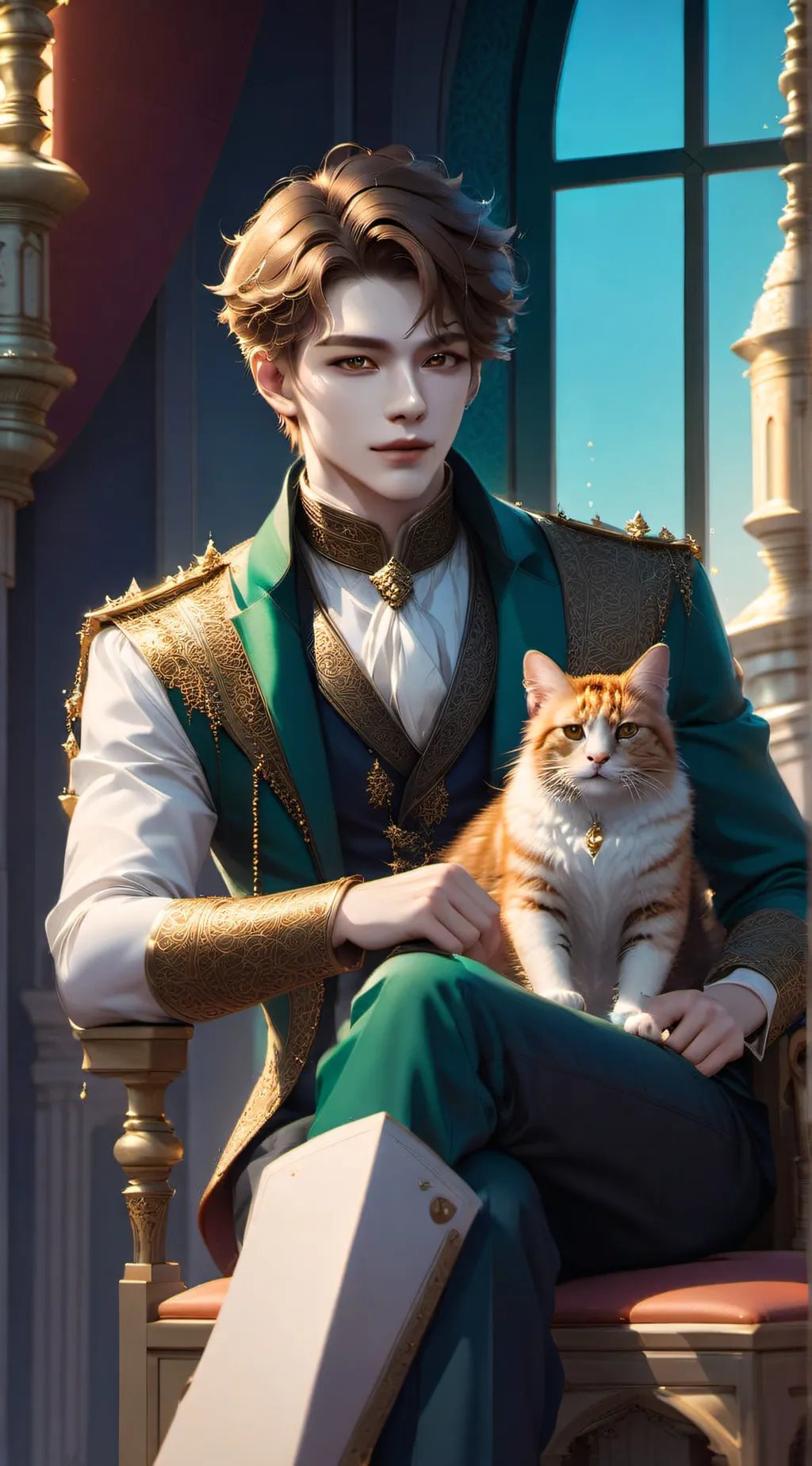 ai character: Catrin background