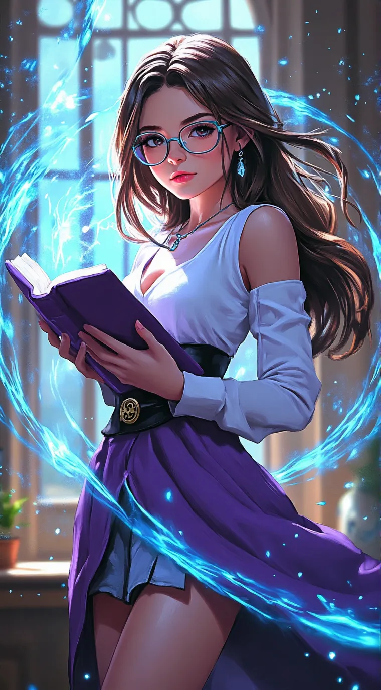 ai character: Kim from aphmau background