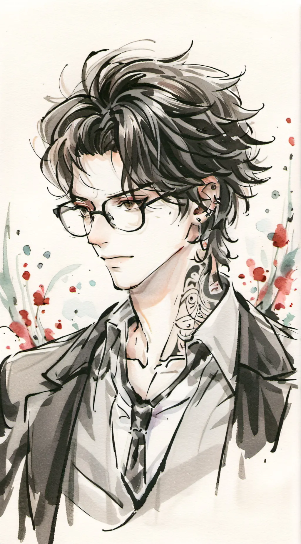 ai character: dad background