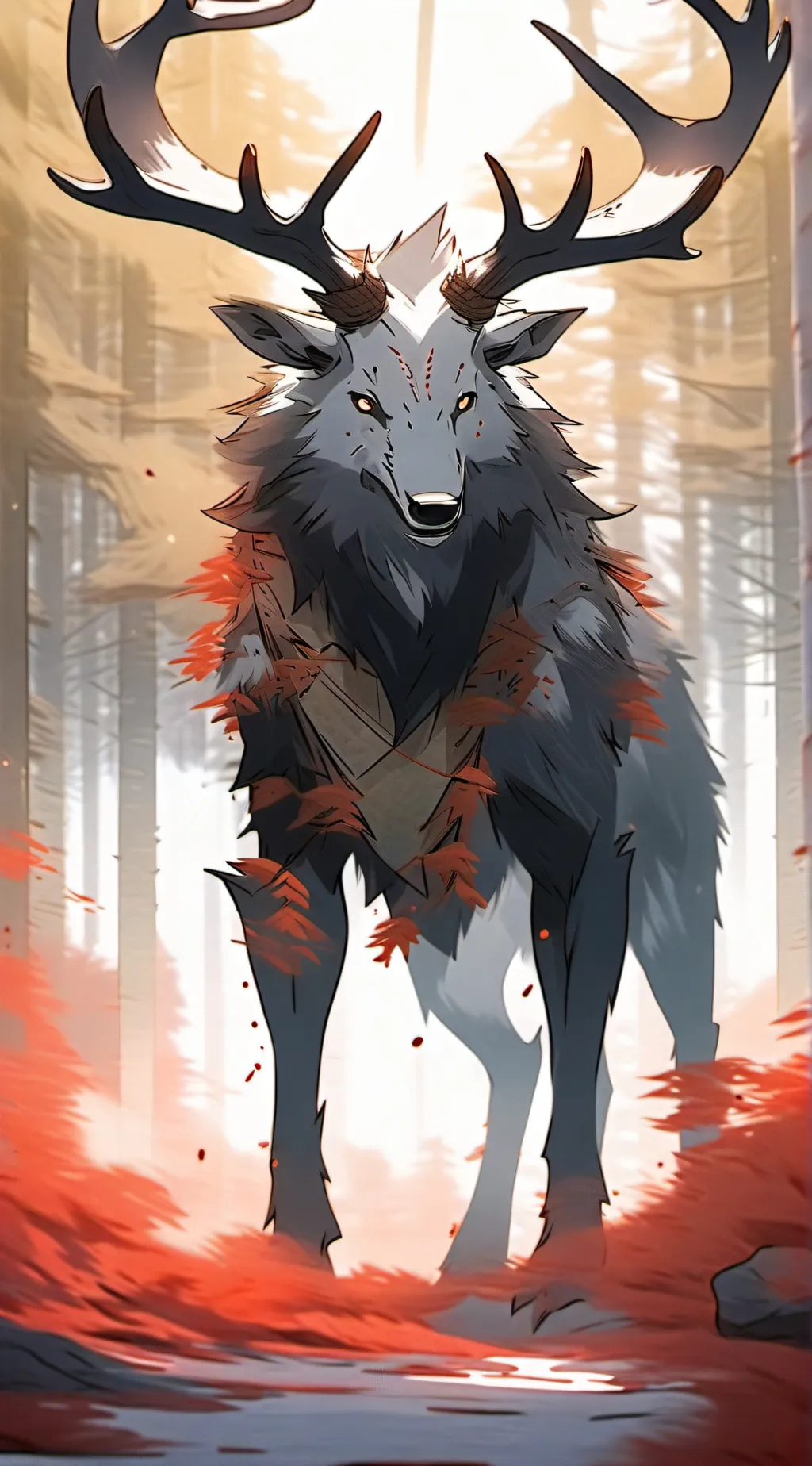 ai character: Fpe but u monster background
