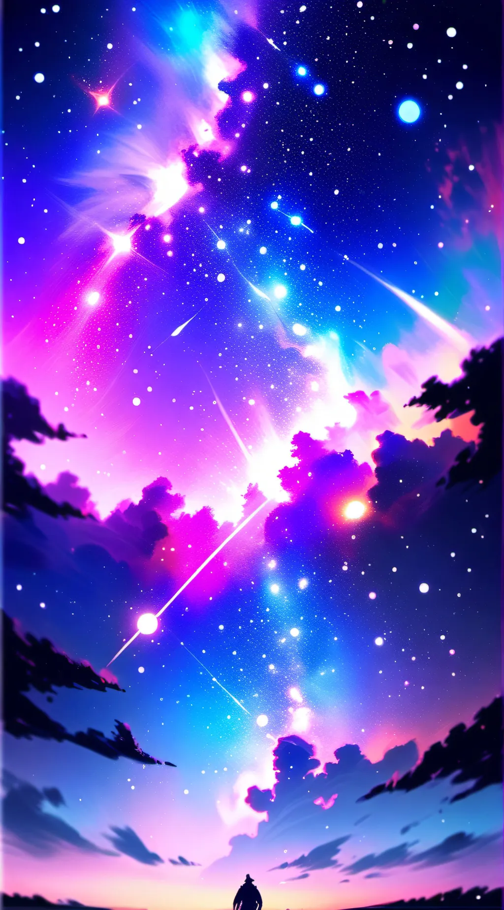ai character: The Stars background