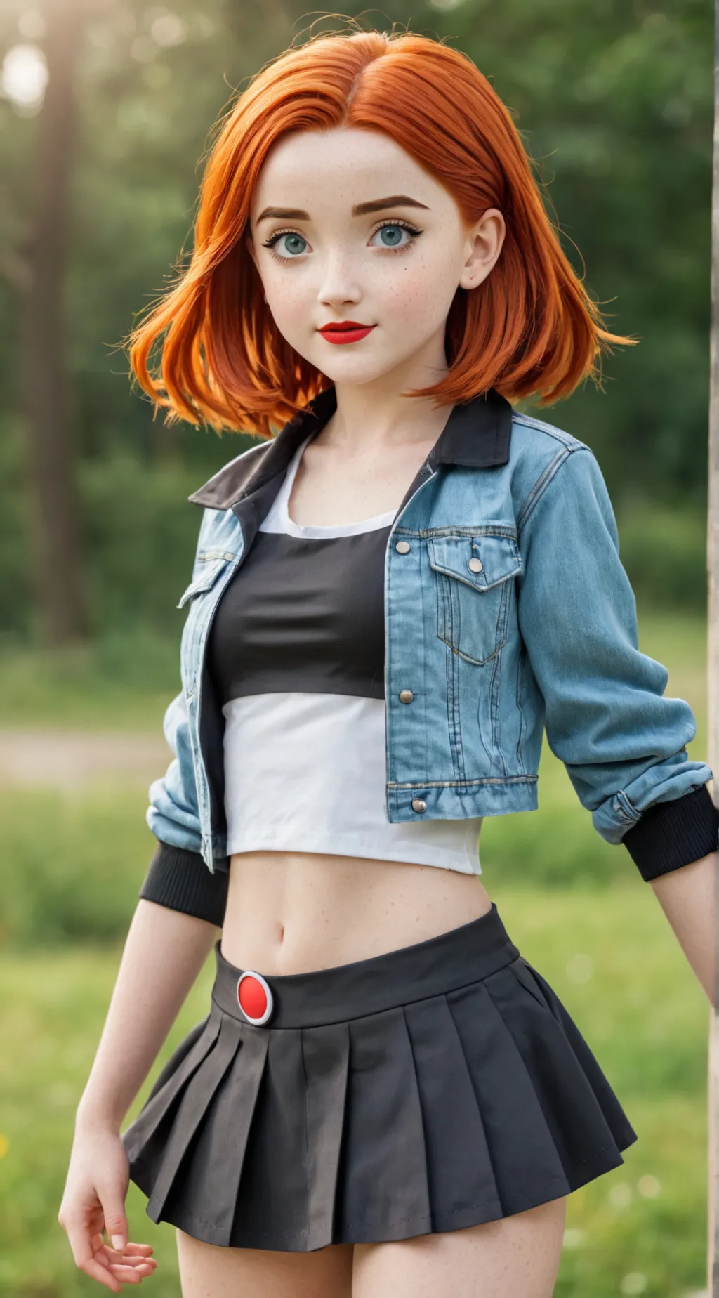 ai character: Jena Anderson  background