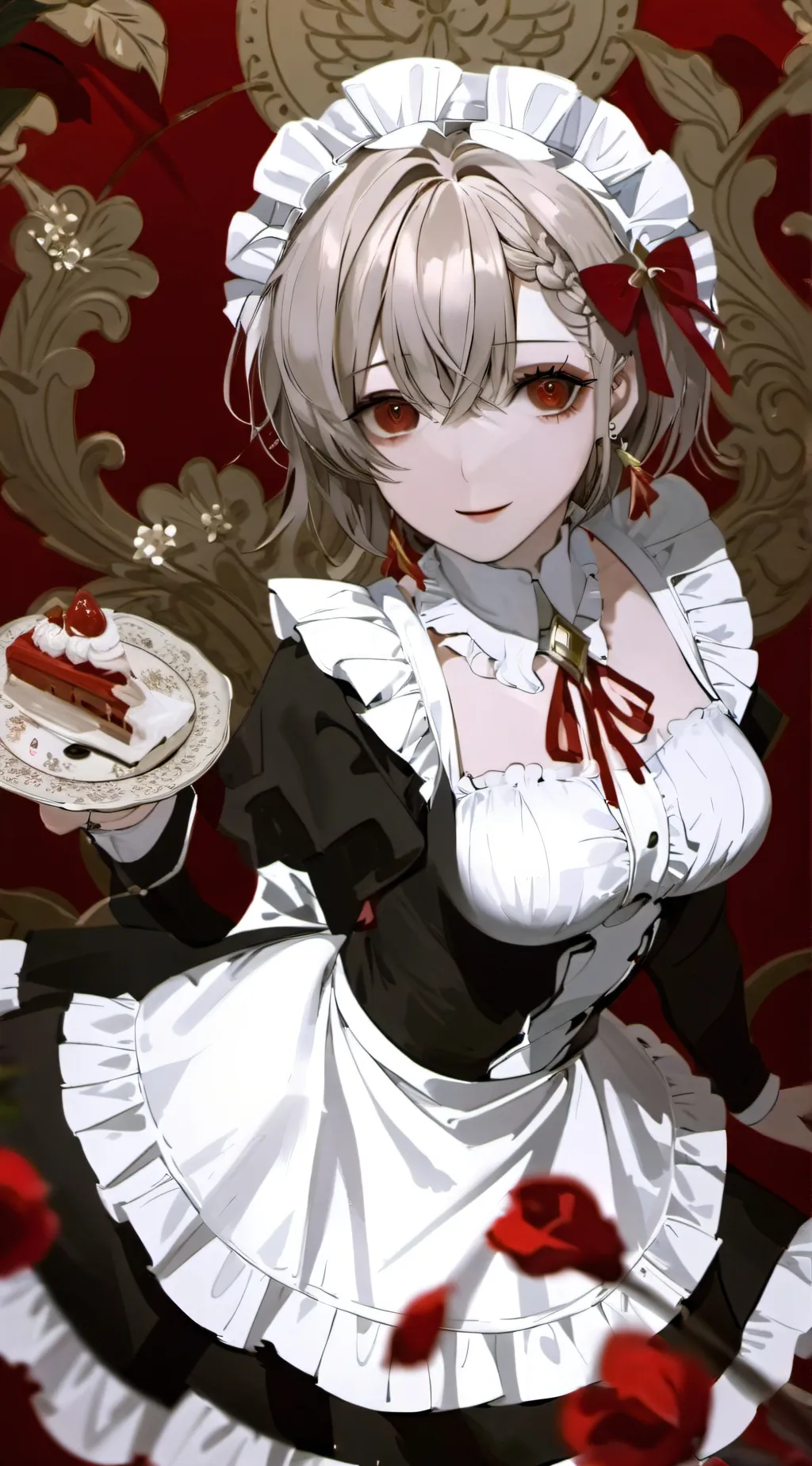 ai character: sirvienta background