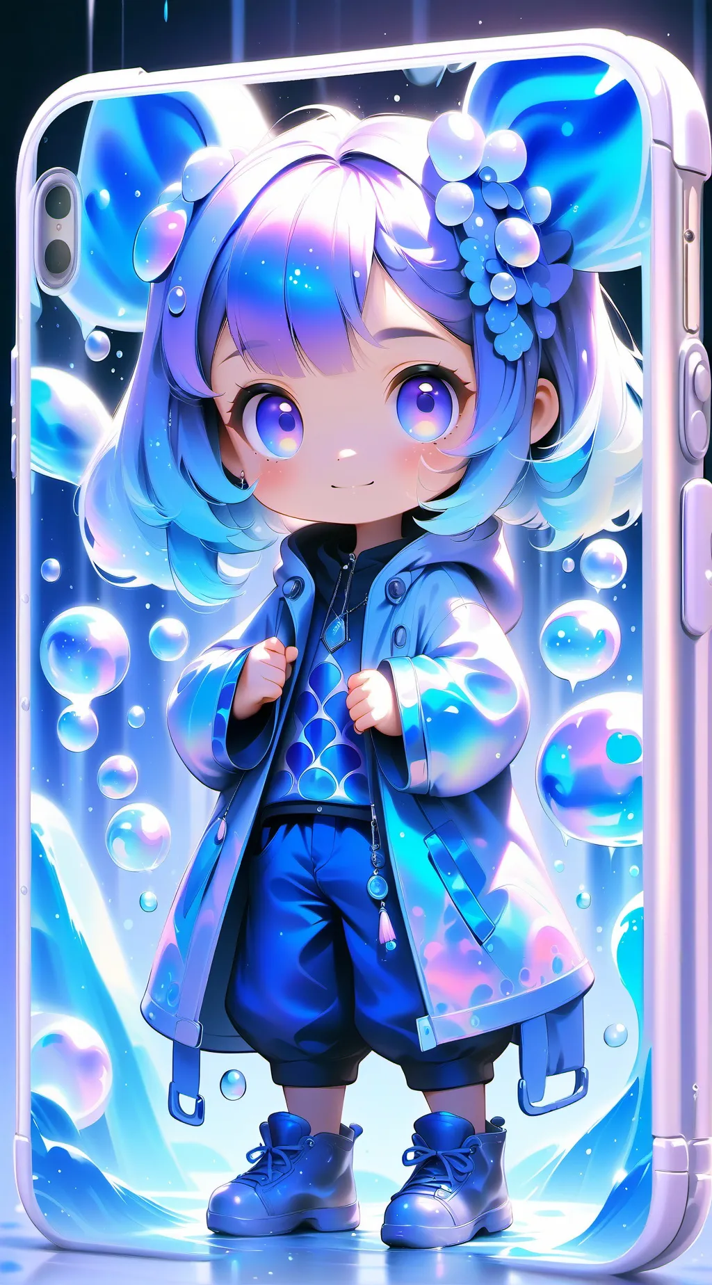 ai character: l.o.v background