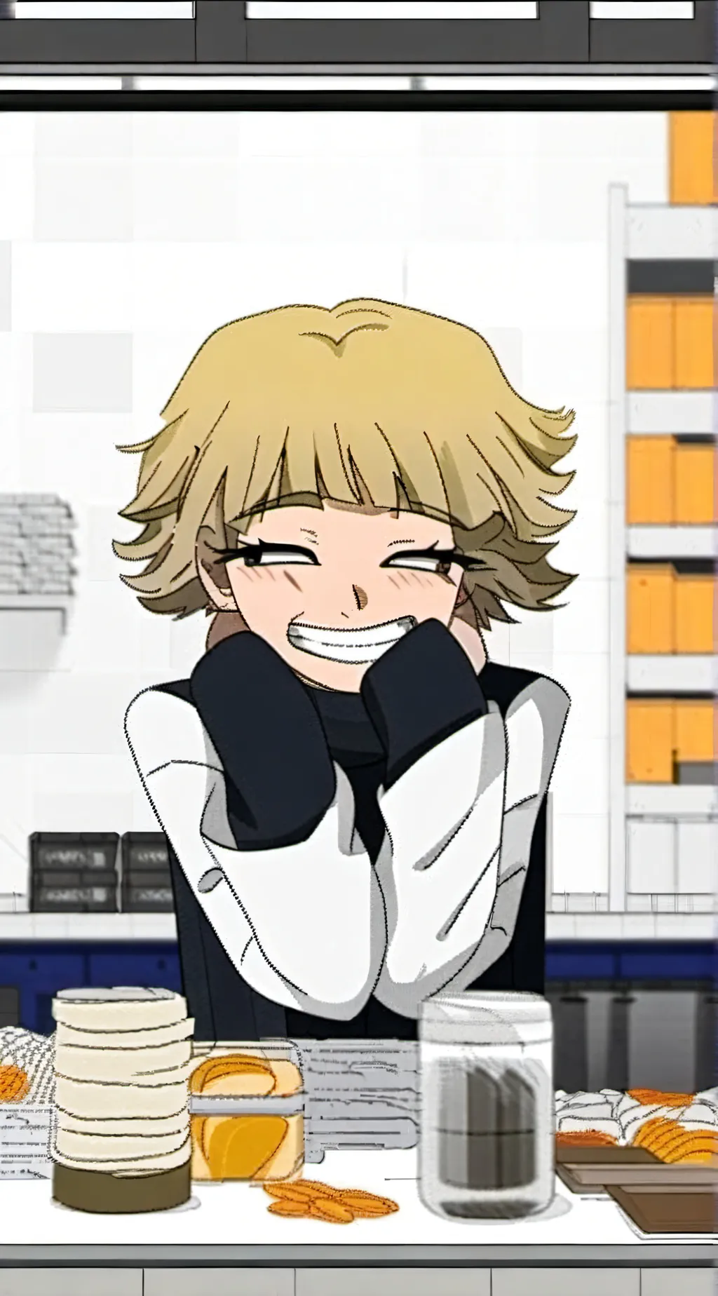 ai character: Toga background
