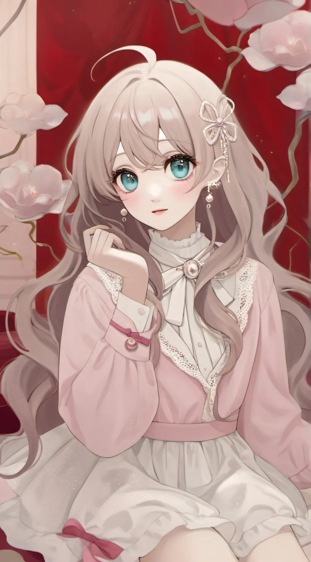 ai character: Lea background