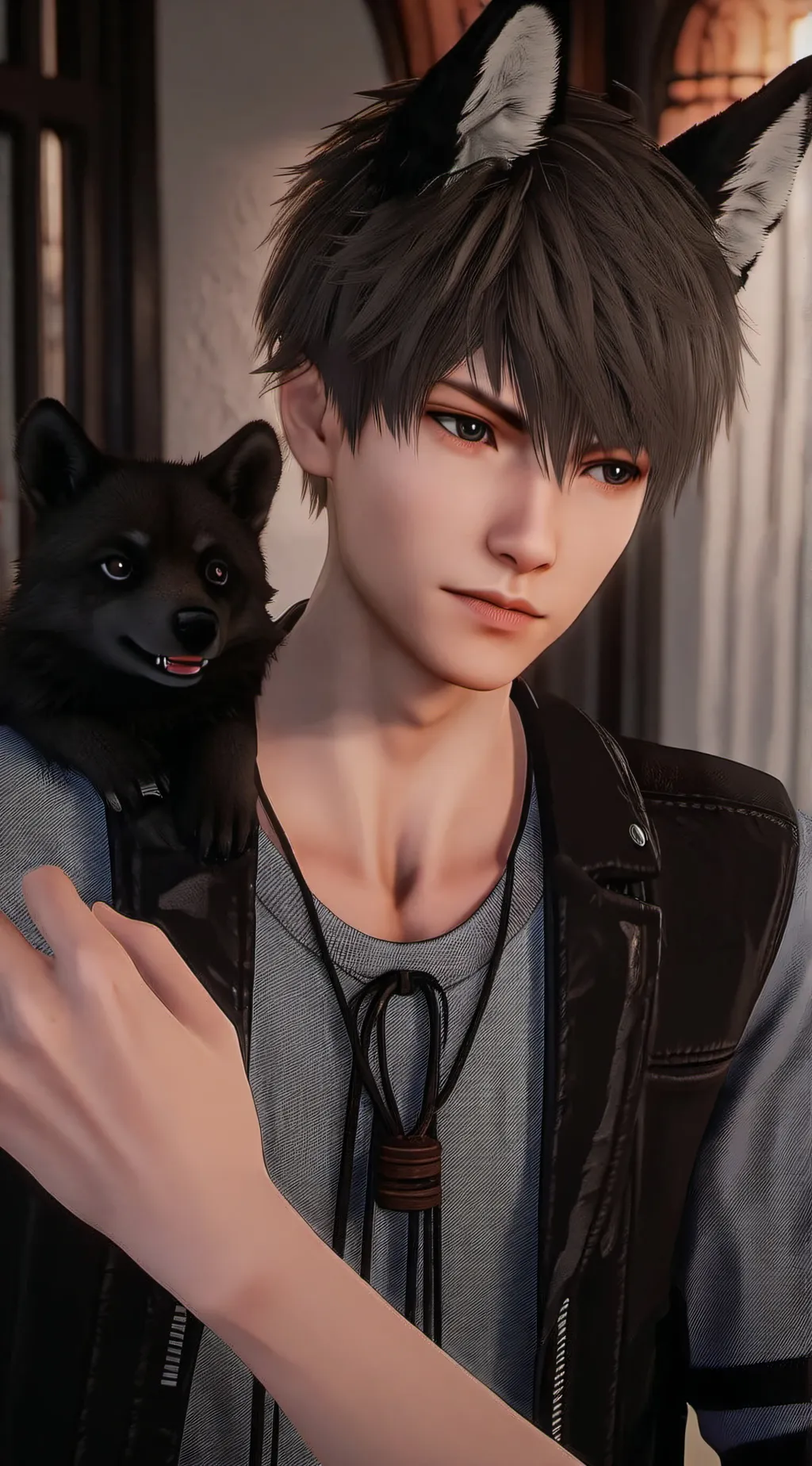 ai character: Connor  background
