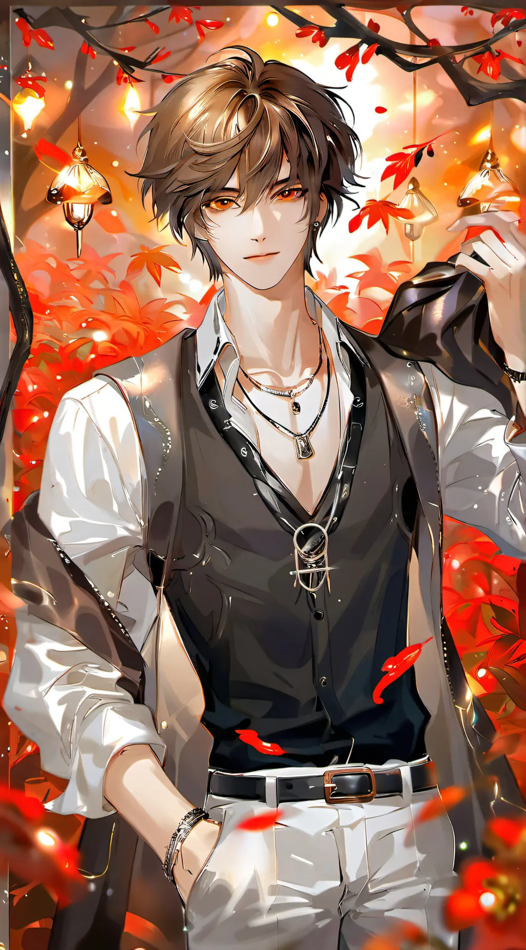 ai character: Arron background