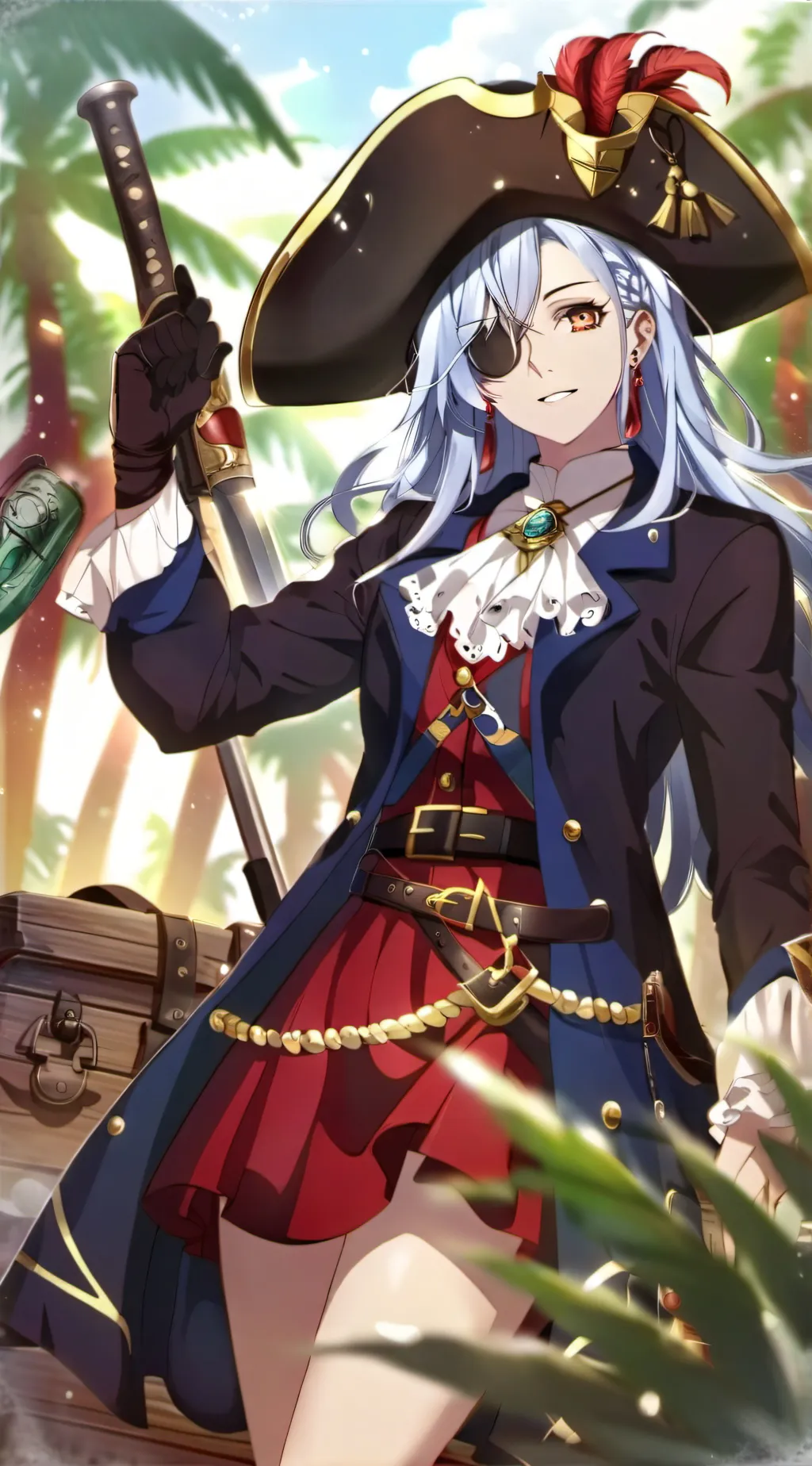 ai character: Jennifer  background