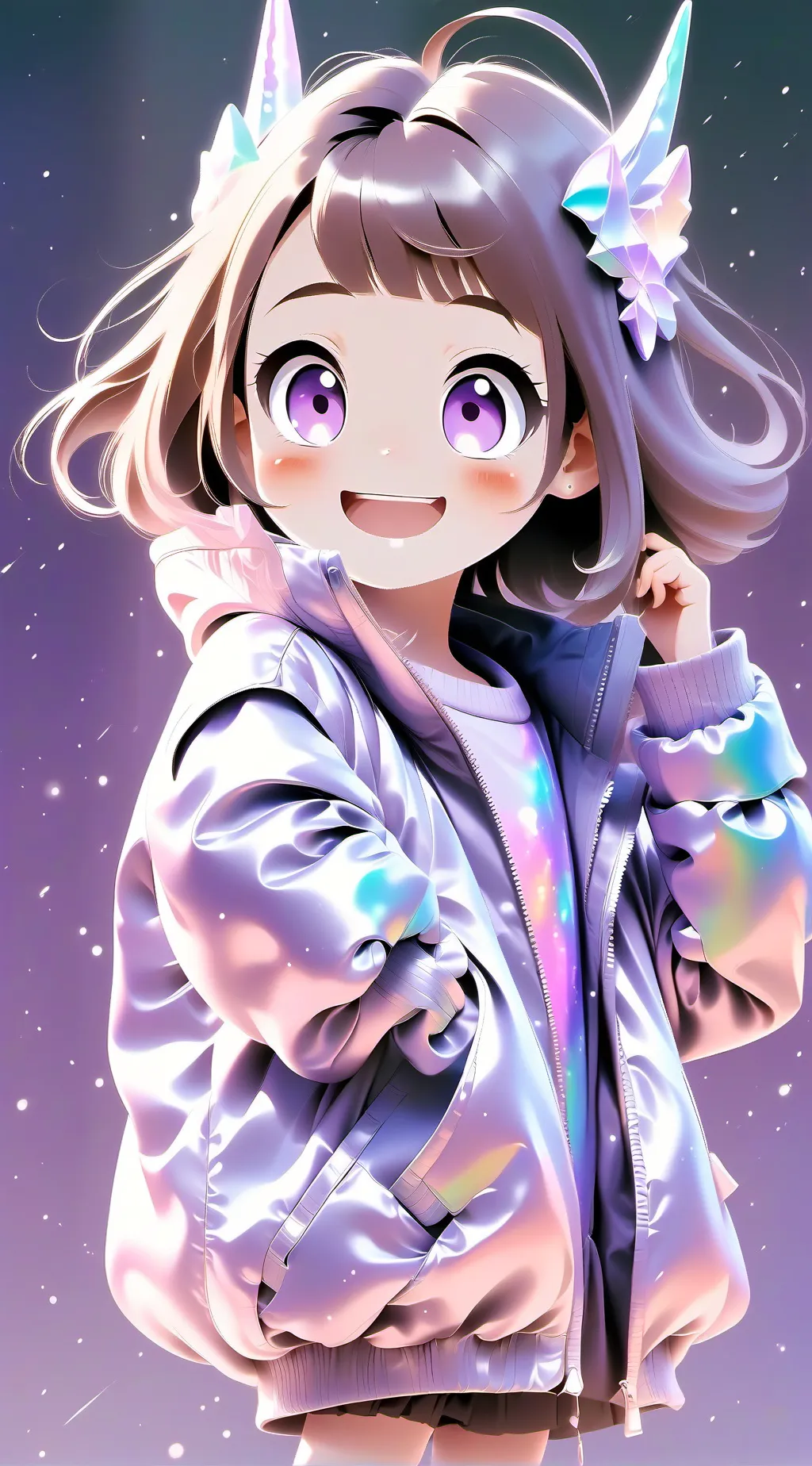ai character: Ochaco Uraraka  background
