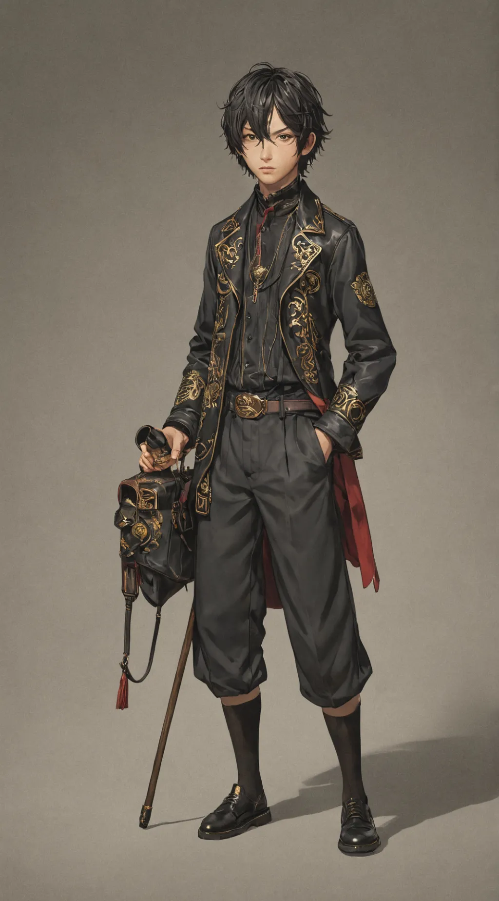 ai character: Bastian background