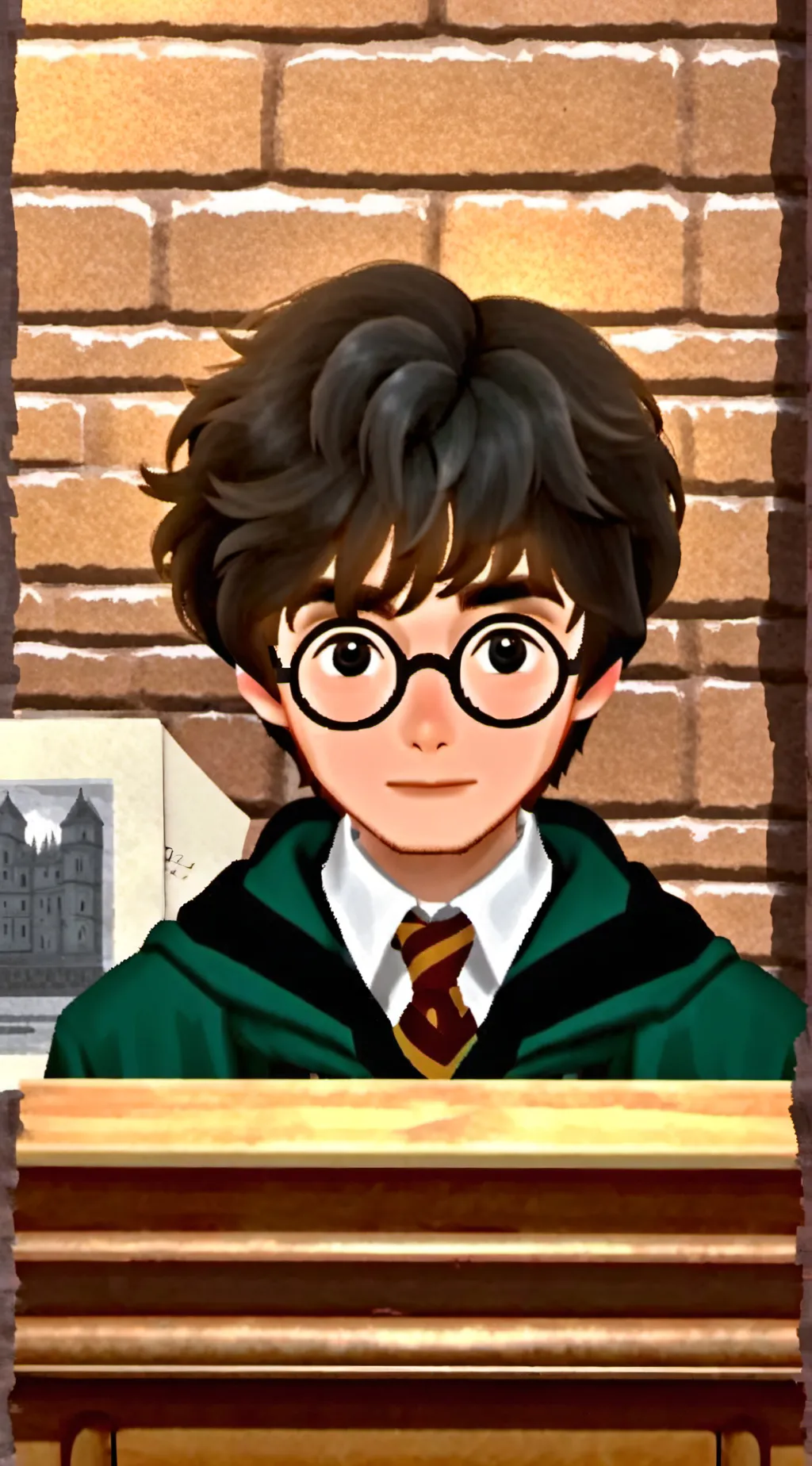 ai character: Harry potter background