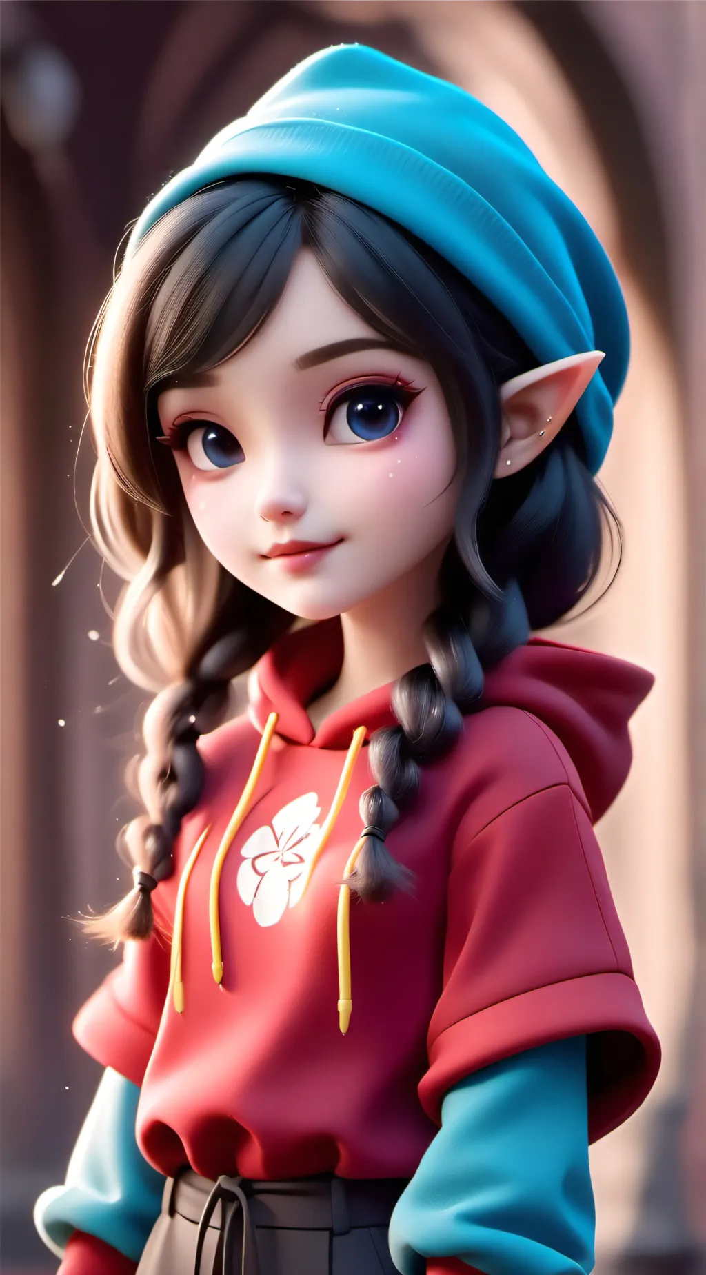ai character: Lily the elf background