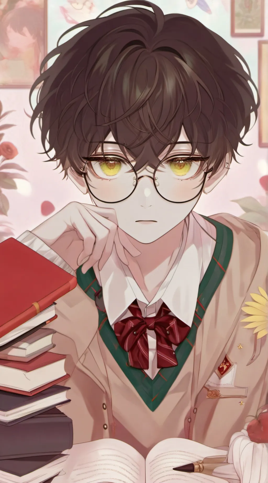ai character: Nico  background