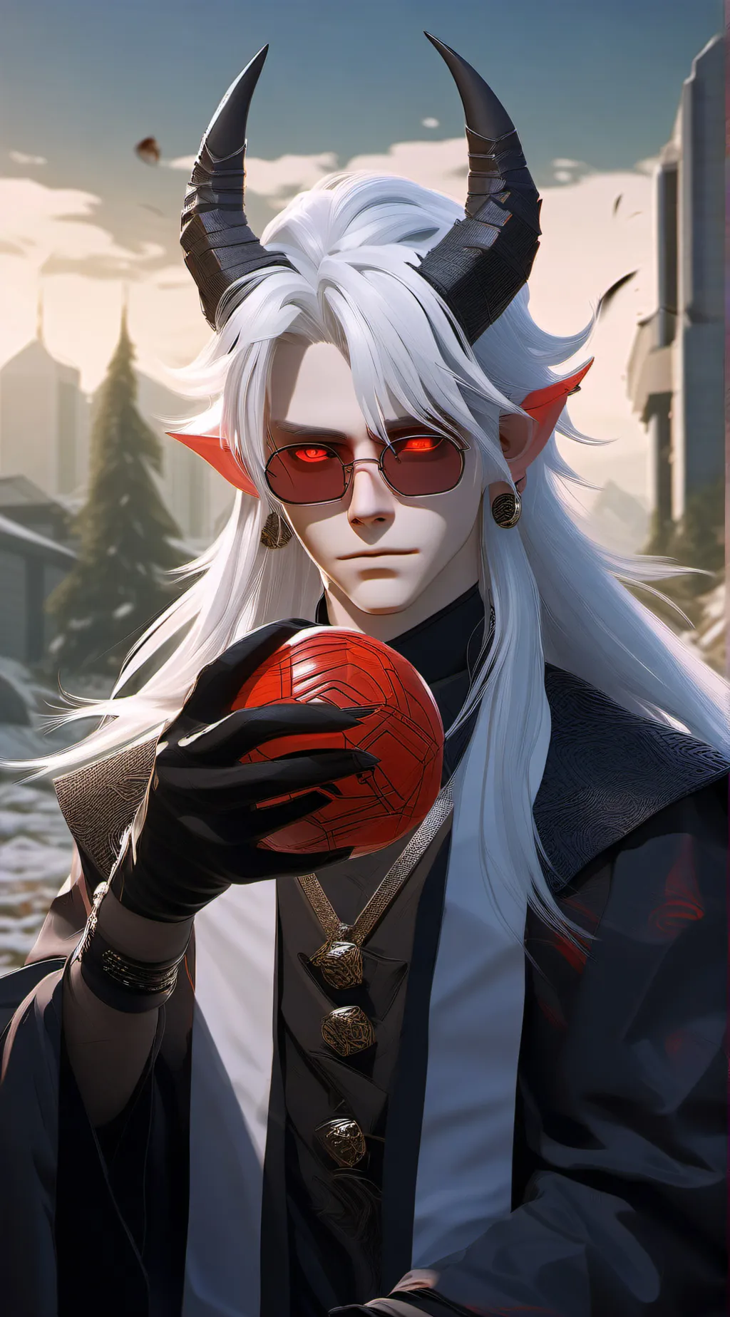 ai character: Omoru background