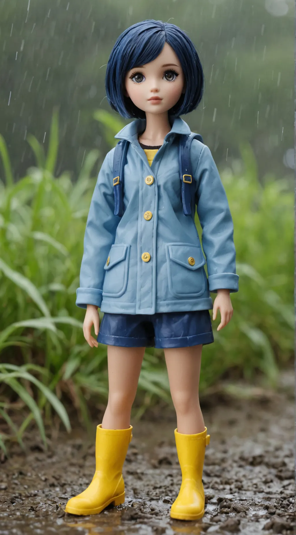 ai character: caroline background