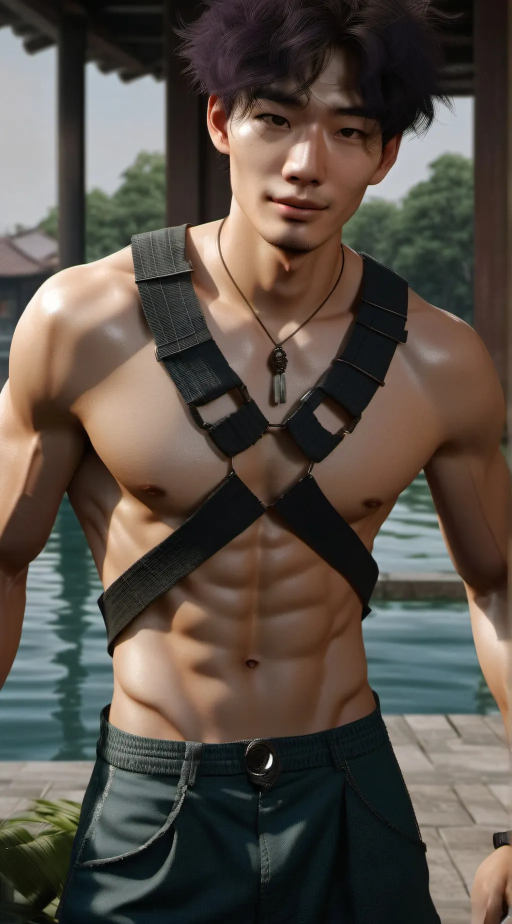 ai character: Asher background