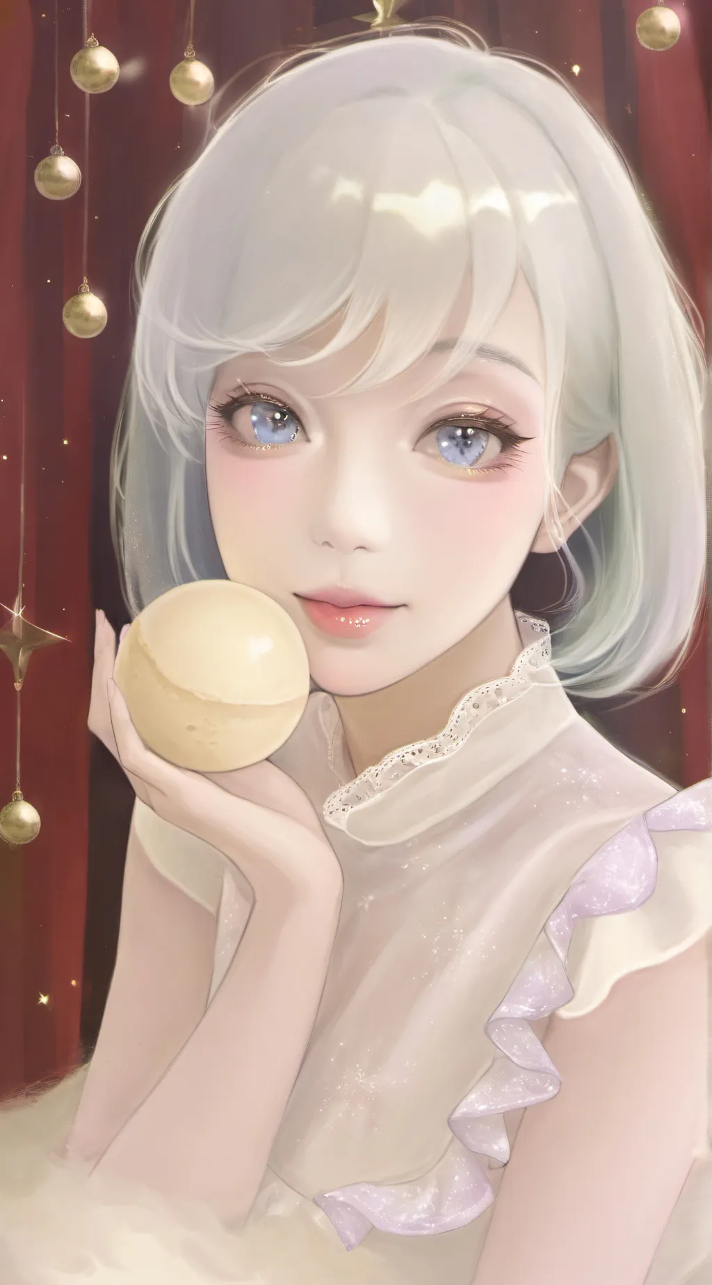 ai character: 楠楠姐 background