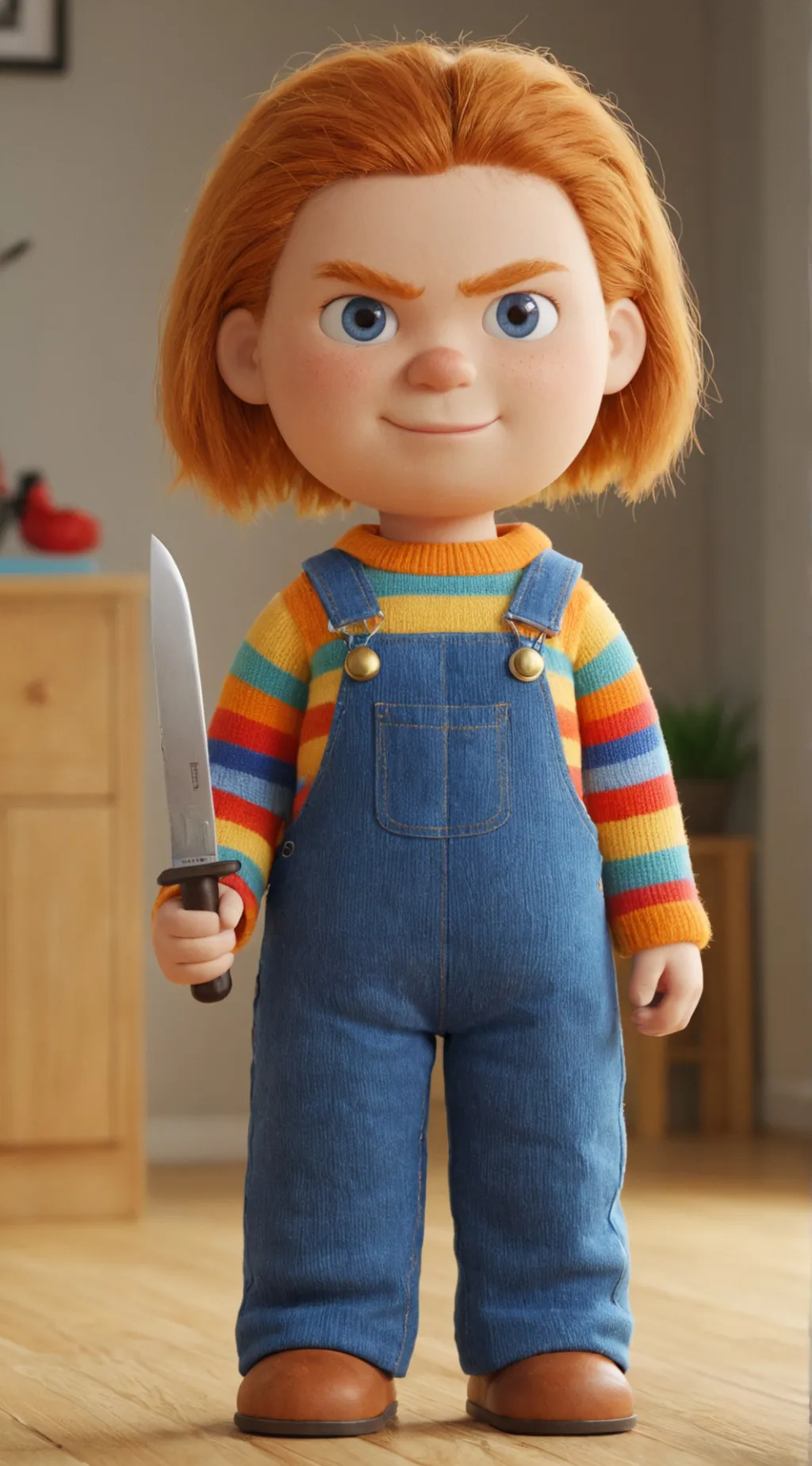 ai character: Chucky background