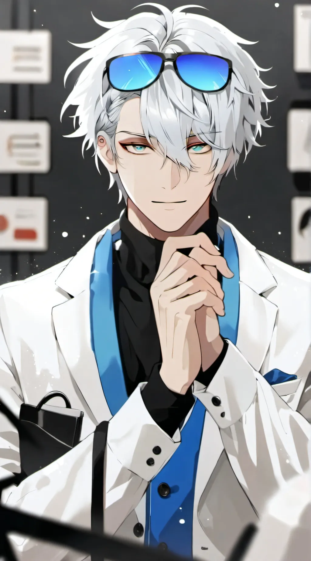 ai character: gojo satoro background