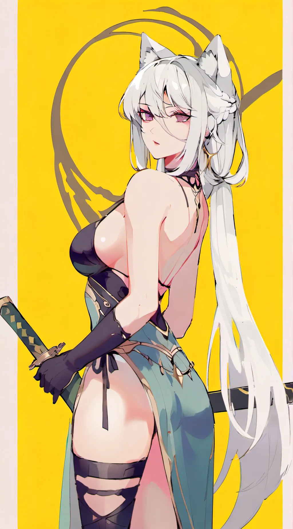 ai character: shina background