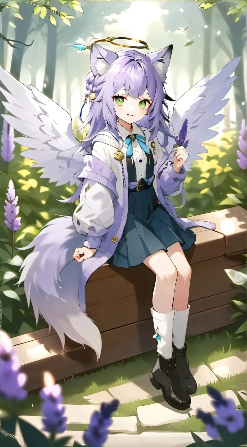ai character: Nora background