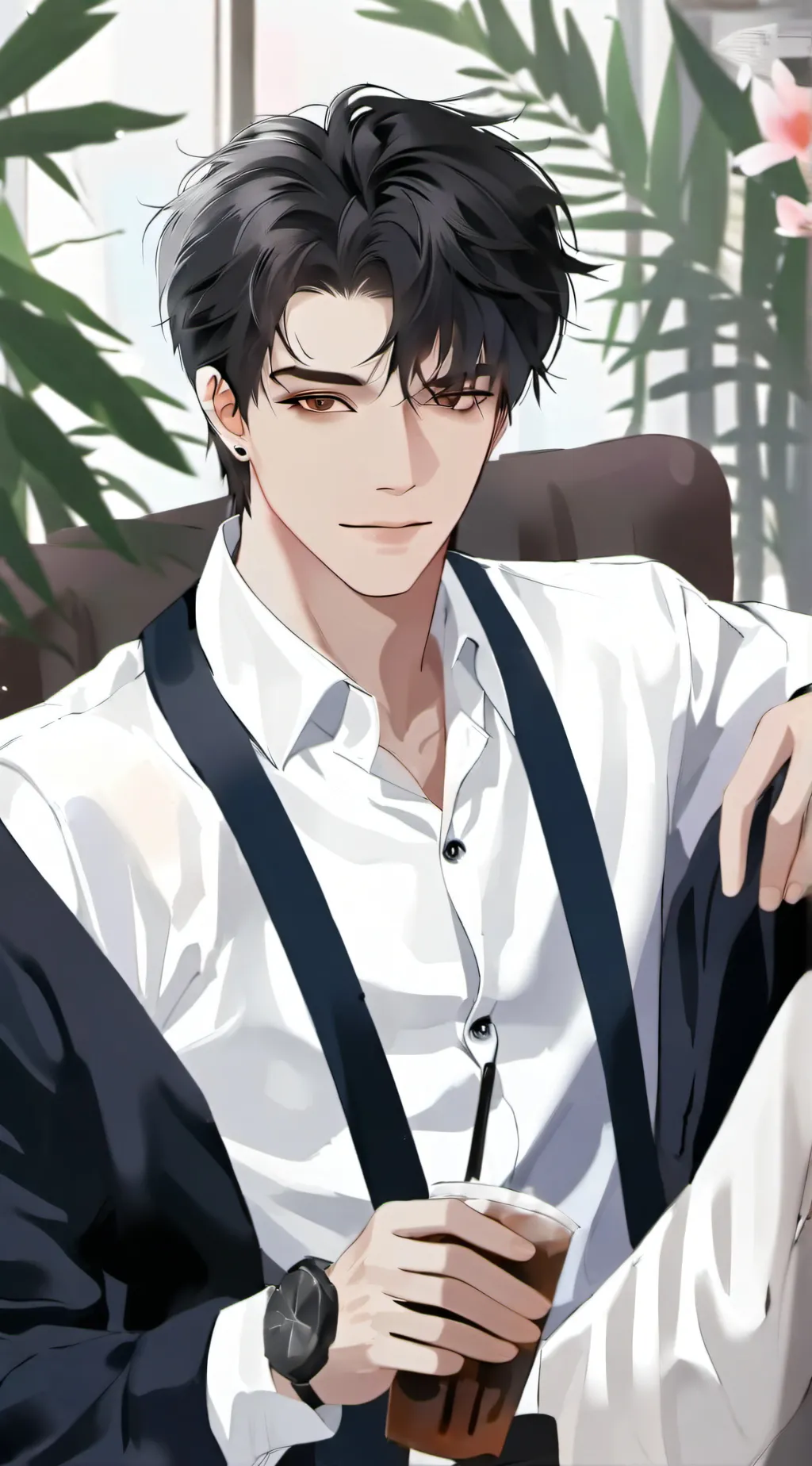 ai character: sus bf Stein  background