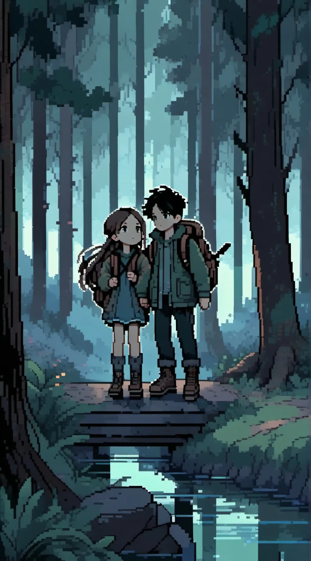 ai character: Pokemon adventure background