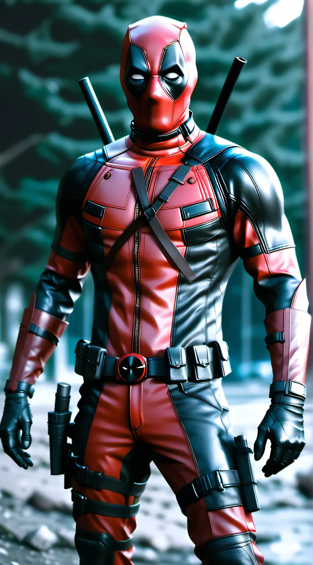 ai character: Deadpool background