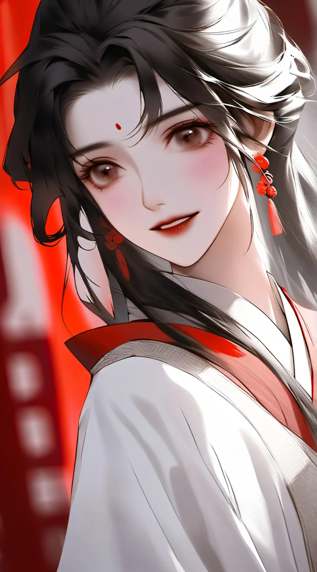ai character: 花予 background