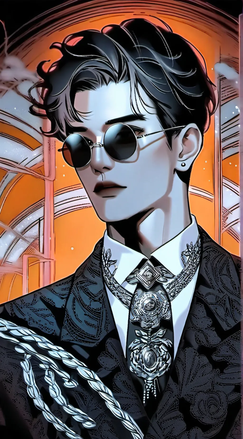 ai character: Axel background