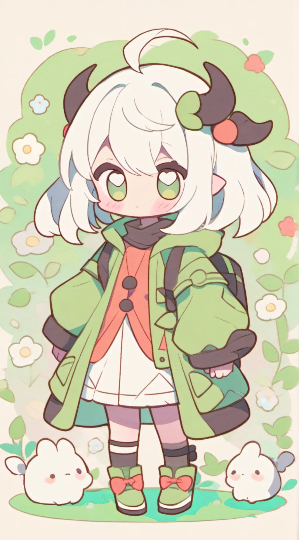ai character: Sis kleinbevorzugt background