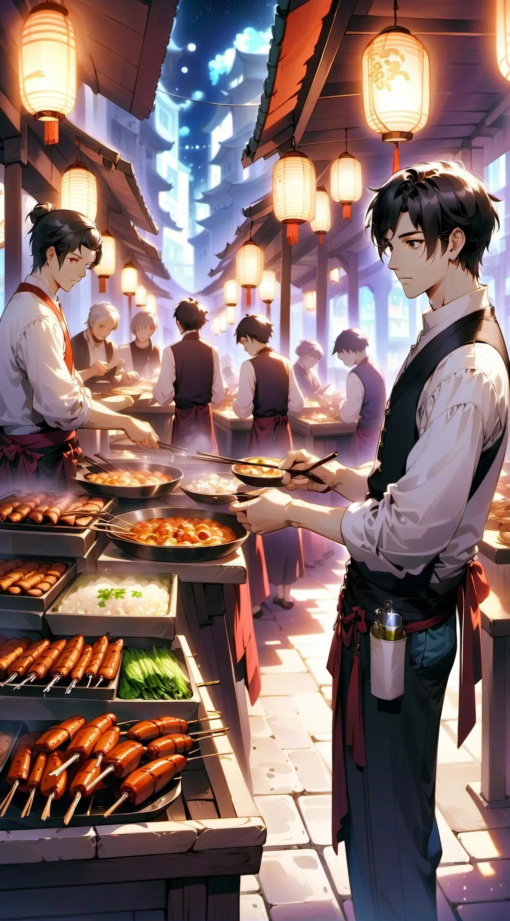 ai character: Leo background