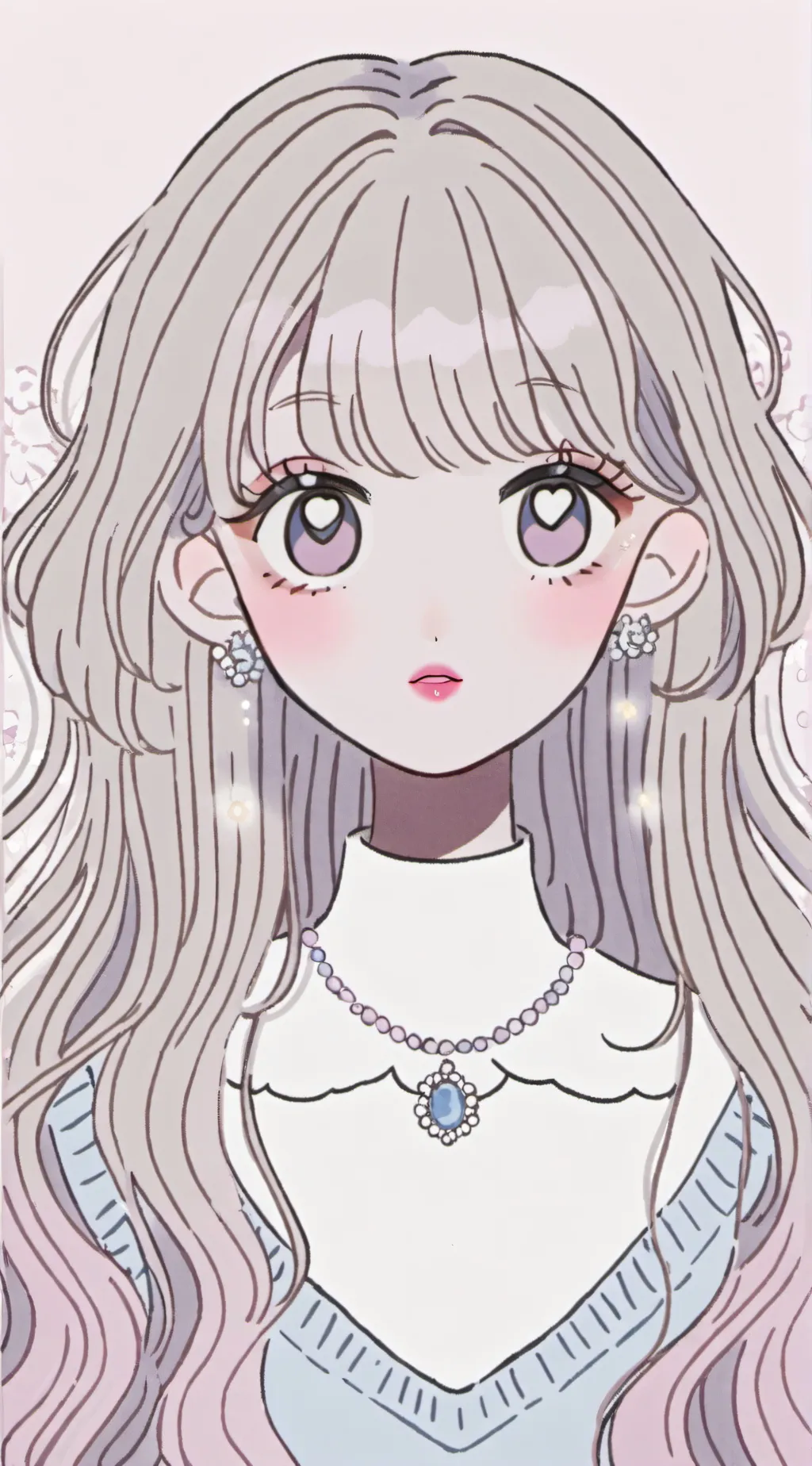 ai character: Talking girl background
