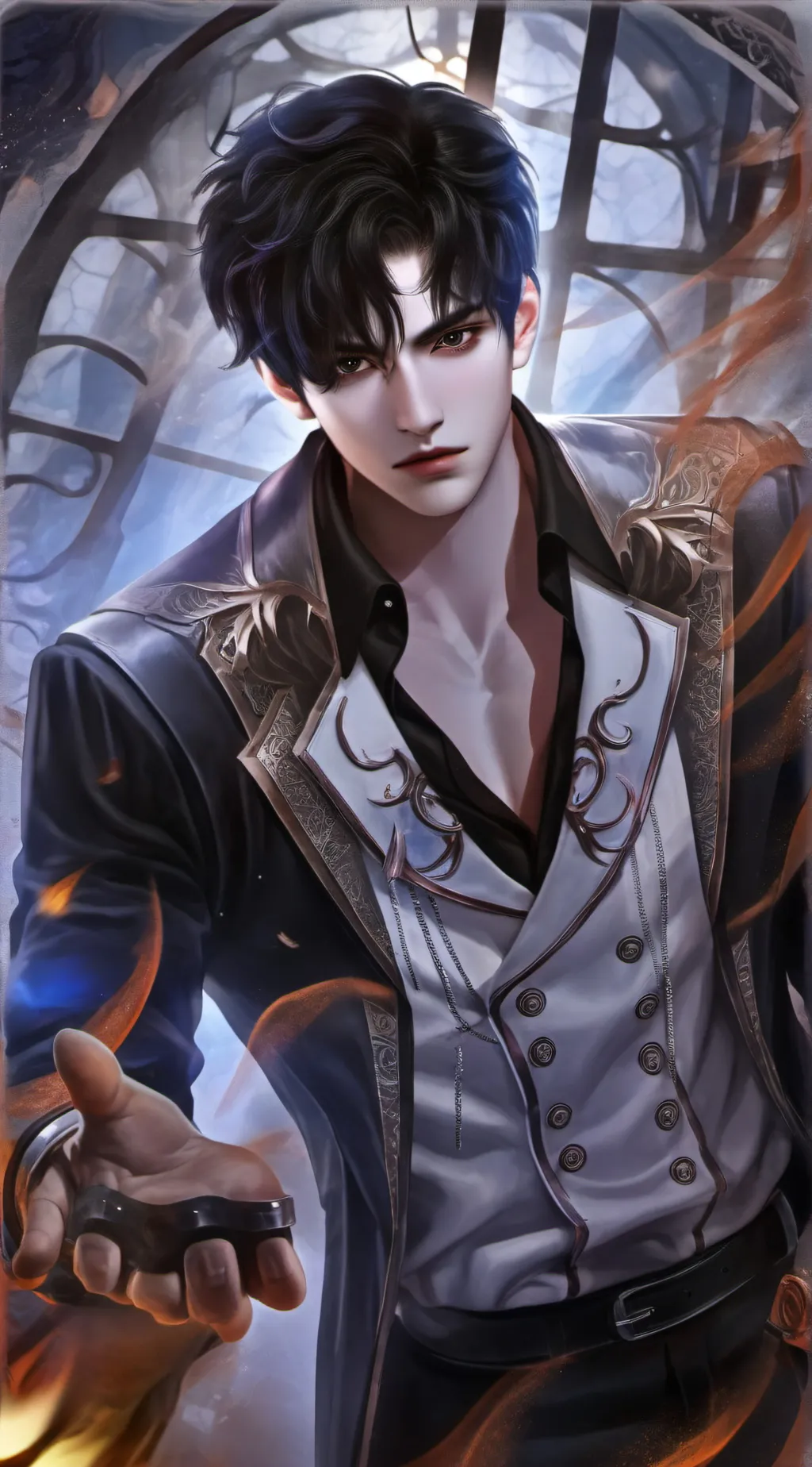 ai character: Levi background